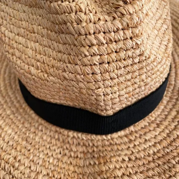 J Crew Packable straw hat - Picture 3 of 5